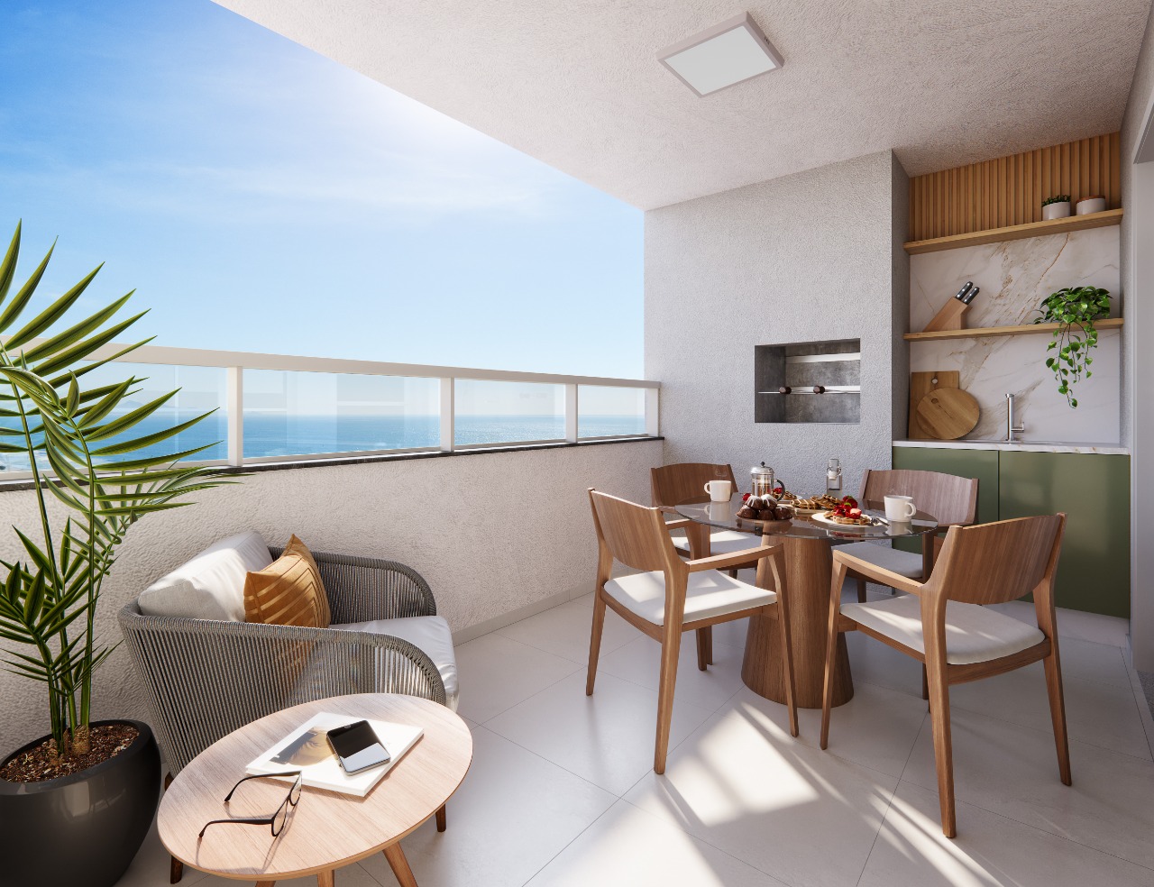 Apartamento com 1 suíte(s) mais 1 quarto(s) à venda no bairro B. Balneário Princesa do Mar em Itapoa, por R$ 998.199.18. - foto 1