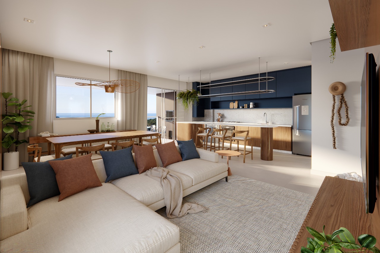 Apartamento com 1 suíte(s) mais 1 quarto(s) à venda no bairro B. Praia de Armação do Itapocorói em Penha, por R$ 1.028.402.77. — foto 3